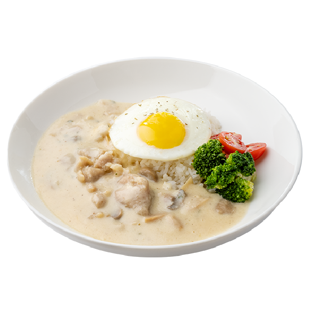 香蒜嫩雞飯